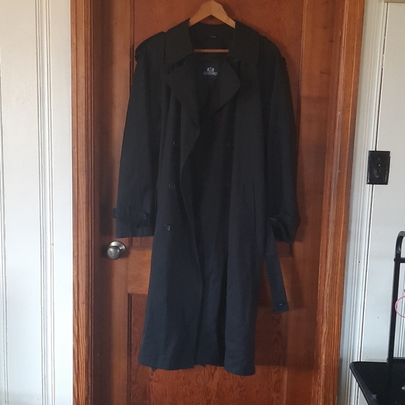 Men's Full length lined trench coat